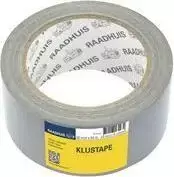 RAADHUIS audinio lipni juosta, 50 mm x 50 m, sidabrinė, tinkama remontui, plyšta rankomis - 1 ritinys (RD-351312)