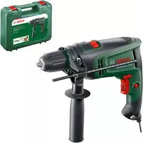 Bosch UniversalImpact 7500 smūginis gręžtuvas, 750 W, žalia/juoda, su dėklu (0603313401)