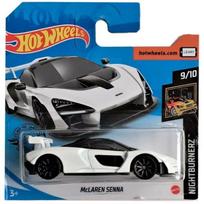 Hot Wheels Mainline Modeliukas McLaren Senna white short card (yra Sandėlyje)