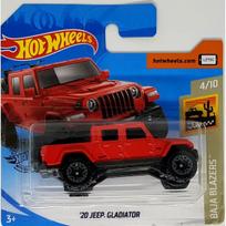 Hot Wheels Mainline Modeliukas 2020 Jeep Gladiator Red Short Card (yra Sandėlyje)