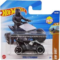 Hot Wheels Mainline Modeliukas Tesla Cyberquad black Short Card (yra Sandėlyje)