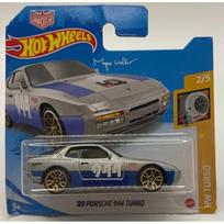 Hot Wheels Mainline Modeliukas 1989 porsche 944 Turbo Silver Blue short card (yra Sandėlyje)
