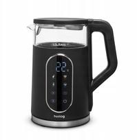 Huslog Huslog czajnik szklany z panelem dotykowym Black 1,7L 2200W | HUS1070 | 5902983643234