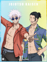 SUNRISEPOP Jujutsu Kaisen 2 akrilinis stovas Gojo & Geto Beach, JKAC099