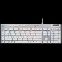 LOGITECH G815 LIGHTSPEED RGB Mechanical Gaming Keyboard – GL Tactile - WHITE - PAN - USB - NORDIC-613 - TACTILE SWITCH
