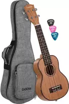Soprano ukulelė Cascha Mahogany HH 2026