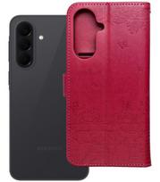 Raudonas atverčiamas dėklas Samsung Galaxy A37 5G telefonui "Mezzo Flip Book Cats"