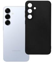 Juodas dėklas Samsung Galaxy S25 Plus telefonui "Soft Case"