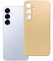 Auksinės spalvos dėklas Samsung Galaxy S25 Plus telefonui "Metallic Case"