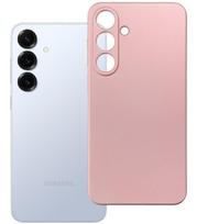Rožinis dėklas Samsung Galaxy S25 Plus telefonui "Metallic Case"