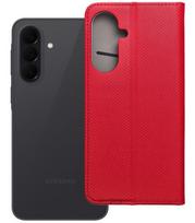Raudonas atverčiamas dėklas Samsung Galaxy A57 5G telefonui "Smart Case Book"