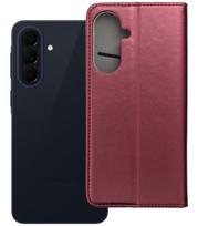 Raudonas atverčiamas dėklas Samsung Galaxy A57 5G telefonui "Smart Magneto"