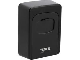 Dėžutė raktams su mechanine 4 skaitmenų kodine spyna | 120 X 85 X 40 mm (YT-66640)