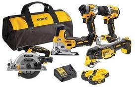 18V XR set of 5 brushless tools