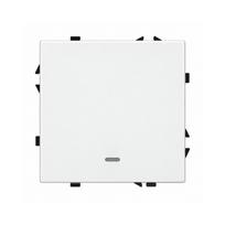 Vienpolis išmanus mechaninis jungiklis Feelspot FSMJZ1W Zigbee, Tuya, 1000W, baltas