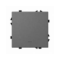 Vienpolis išmanus mechaninis jungiklis Feelspot FSMJZ1G Zigbee, Tuya, 1000W, pilkas
