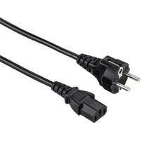 Hama Power Cord 1.5m Black
