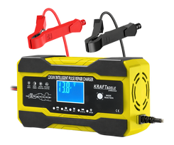 Akumuliatoriai ir baterijos // Automobilių ir motociklų akumuliatorių įkrovikliai 12V, 24V, 6V | Paleidimo įrenginiai (Jump Starter) // \nProstownik uniwersalny 12/24V 10A KD1291\n