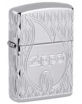 Žiebtuvėlis Zippo Armor Flame 48838, sidabro sp.
