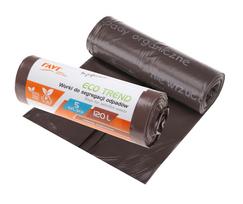 Šiukšlių maišai Ravi Eco Trend 00741, 120 l, 5 vnt.