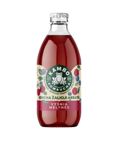 Kombuča KAMBO KOMBUCHA, su vyšniomis ir mėlynėmis, 0,33 l