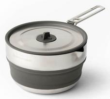 Sea To Summit Detour Pot 1.8 L Grey, Stainless steel