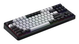 HATOR Rockfall 3 TKL Wireless Gaming Keyboard, USB + RF Wireless + Bluetooth, Aurum Lemon Linear Switches, QWERTY, US-ANSI, QMK/VIA, Black