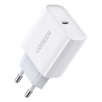 Ugreen USB charger Power Delivery 3.0 Quick Charge 4.0+ 20W 3A baltas (60450) - OUTLET