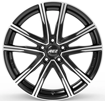 AEZ Montreal dark Black Polished R19 5x114.30 ET38 CB71.60 J7.5