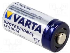 Battery: lithium | 3V | CR123A,CR17345 | Ø16.8x34.5mm | 1600mAh