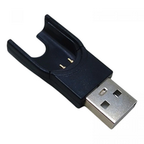 Riff Universal USB Charging Adapter for Fitness Trackers MyTime MT6 / MT7 / Remax N5 Sports Black