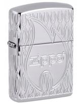 Žiebtuvėlis Zippo Armor Flame 48838, sidabro sp.