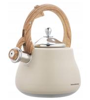 Arbatinukas su švilpuku Klausberg KB-7919, 2.8 l, smėlio sp.
