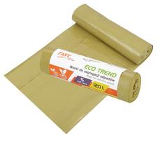 Šiukšlių maišai Ravi Eco Trend 00742, 120 l, 5 vnt.