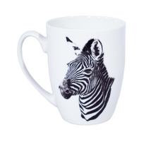 Puodelis Ketler Zebra, balta sp./juoda sp., 0.35 l
