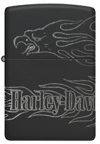 Žiebtuvėlis Zippo Harley Davidson 46310, juoda sp.
