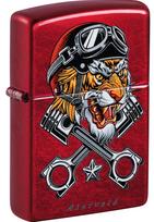 Žiebtuvėlis Zippo Rietveld Tiger 46934, raudona sp.