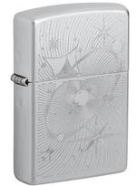 Žiebtuvėlis Zippo Atomic Cosmos 46724, sidabro sp.