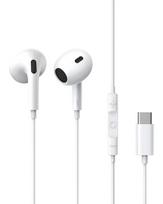 Vadu austiņas 1,1 m (USB-C) Encok CZ17, baltas