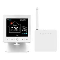 Vieds, portatīvais termostats katlam vai termo vārstiem, Wi-fi TUYA + RF
