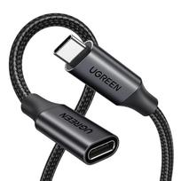 Kabeļa pagarinātājs USB C male - USB C female USB3.2 1m 100W 10Gbps US372 UGREEN