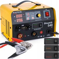 MAGNUM DINAMIK 540 V2 akumuliatorių įkroviklis su užvedimo funkcija, 12/24 V, Pb/WET/GEL/AGM/LiFePO4