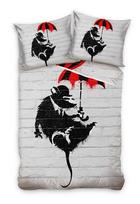 Patalynės komplektas Banksy 160x200, 3 dalių