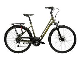 KROSS Sentio 4.0 MY26 / Green/Khaki Glossy / miesto dviratis (28")