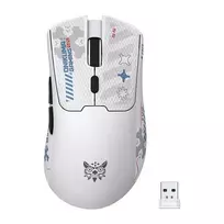 Žaidimų Pelė - ONIKUMA DM01 2,4 GHz Bluetooth USB-C 12 800 DPI 1 000 Hz 500 mAh 50 Valandų Balta