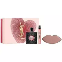 Moteriški kvepalai, „Black Opium“ dovanų rinkinys: EDP 50 ml, EDP miniatiūra 10 ml ir veidrodėlis 50 ml
