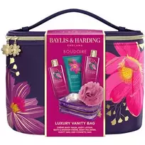 „Baylis & Harding“ „Boudoire Tropical Paradise“ kūno priežiūros rinkinys ir maišelis – dovanų rinkinys maišelyje (5 vnt.)
