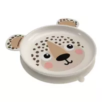 CANPOL BABIES lėkštė su ausytėmis ir pritvirtinimu, 19 cm, BabiesBoo Cream, 32/401_CRE