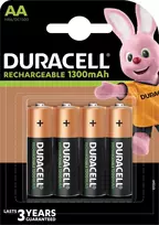 AA/R6 įkraunamų baterijų rinkinys (4 vnt.), 1300 mAh