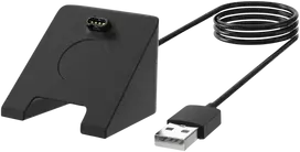 Tactical USB stalo įkrovimo ir duomenų kabelis, skirtas Garmin, juodas (Pakuotė pažeista) (Pažeista pakuotė)